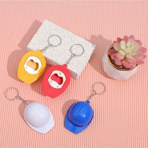 Custom Logo 3D <b>Mini</b> Construction Hard Hat Safety Helmet Promotional Plastic <b>Bottle</b> Opener for Business Gifts - Product Image 3