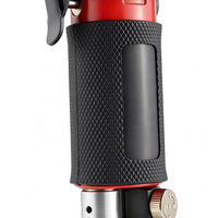 Mini ponceuse-polisseuse pneumatique à long déport de 2 pouces, meuleuse orbitale aléatoire à air, outil de polissage de peinture automobile DIY à vitesse variable avec fixation auto-agrippante