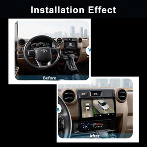 Radio de Coche Android con 8 Núcleos, 4G, WIFI, GPS, DSP, Carplay, Reproductor Multimedia Estéreo para Toyota <span class=keywords><strong>Land</strong></span> <span class=keywords><strong>Cruiser</strong></span> LC79 Serie <span class=keywords><strong>70</strong></span> <span class=keywords><strong>2023</strong></span>~2025 - Product Image 3