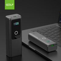 Venta al por mayor portátil 20000mAh Banco de energía 100W PD LCD de carga rápida portátil que muestra el voltaje actual con polímero de litio