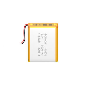 סוללת ליתיום-פולימר 5000 מיליאמפר/שעה עמידה בטמפרטורות גבוהות לאלקטרוניקה צרכנית 115570 - Product Image 5