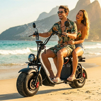 Scooter électrique Citycoco CKD haute vitesse pour adultes, fabriqué en Chine, 1500W, batterie lithium sans balais 60V, à vendre
