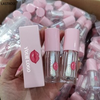 Nouveau design Bling Bling Lip Gloss Container Wand Tubes Private Label Liquid Lipstick Rhinestone Lipgloss Tube