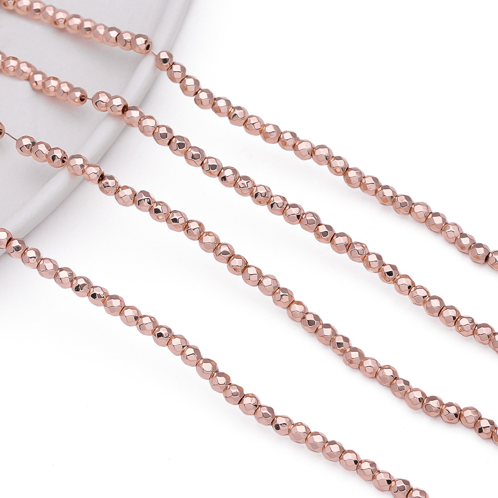Or rose (env.2,5*2,5 mm) 1 paquet (env.160 pièces)