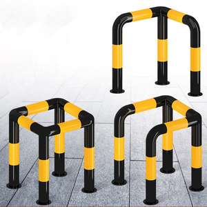 Clôture en acier en forme de L bouche d'incendie mur <span class=keywords><strong>coin</strong></span> garde-corps en forme de C support anti-collision barrières de circulation en forme spéciale - Product Image 1