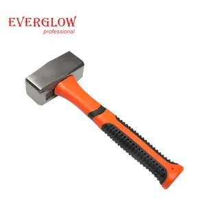 1kg1.5kg 2kg Carbon Steel Polish Head Impact Tool Fiberglass Handle Ergonomic Handle Demolition Hammer Sledge Hammer