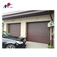 Porte de Garage isolée automatique, Double voie de sécurité, en coupe