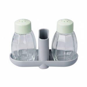 Boîte de 96 ensemble de sel et poivre en plastique écologique comprenant un porte-cure-dents-Ligne Ecolution - Product Image 2