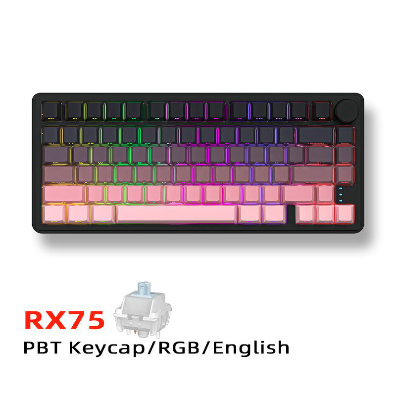 80 - Key Blackberry Side - Printed Three - Mode Wired Wireless 2.4G