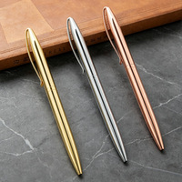 Stylos gel minces torsadés en métal personnalisés promotionnels avec pince en métal en or rose avec stylo à bille d'écriture avec logo imprimé gravé