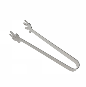DFT06-5 Stock Promotion Gifts Wholesale Cheap Made in China Hand Palm Finger Shape Ice Tongs Sugar Mini Tongs - Product Image 1