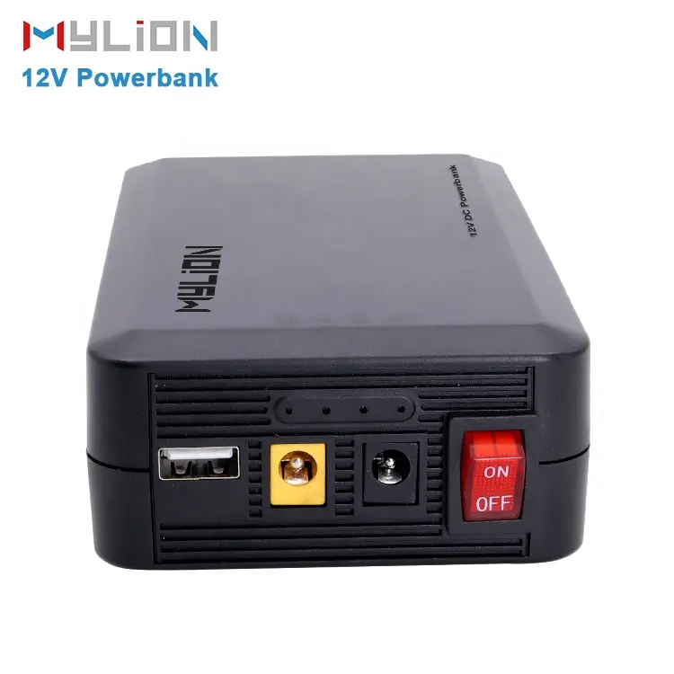 mylion 12v 2a power bank mini portable lithium battery back up power multi function 98wh power bank