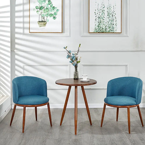 Ensemble de table à manger en bois massif classique JP pas cher, 2 à 4 places, table à manger et chaises pour <span class=keywords><strong>la</strong></span> cafétéria, <span class=keywords><strong>la</strong></span> réception - Product Image 6