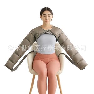 เครื่องนวดขาแบบแรงดันอากาศ Shixin ครอบคลุมทุกส่วน พร้อมนวดเท้า ควบคุมด้วยหน้าจอสัมผัสแบบเสียบปลั๊ก - Product Image 2