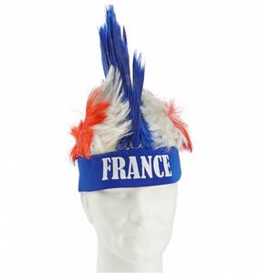 Pelucas <span class=keywords><strong>de</strong></span> mohawk para seguidores del equipo <span class=keywords><strong>de</strong></span> fútbol, accesorios para fiesta, día <span class=keywords><strong>de</strong></span> <span class=keywords><strong>carnaval</strong></span>, fútbol, rugby, Francia, Costa Rica - Product Image 4