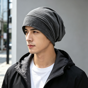 Chapeau en bambou pour patientes atteintes de cancer, bonnet de chimiothérapie pour femmes, bonnet de sommeil uni, respirant et imperméable, ajustable, rose corail, taille moyenne 1 - Product Image 3