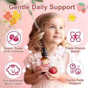 Complément Liquide Détoxifiant au Zéolite OEM/ODM avec Vitamines B12 et D3, Chardon-Marie, Nettoyage Naturel du Foie et Soutien Digestif - Product Image 5