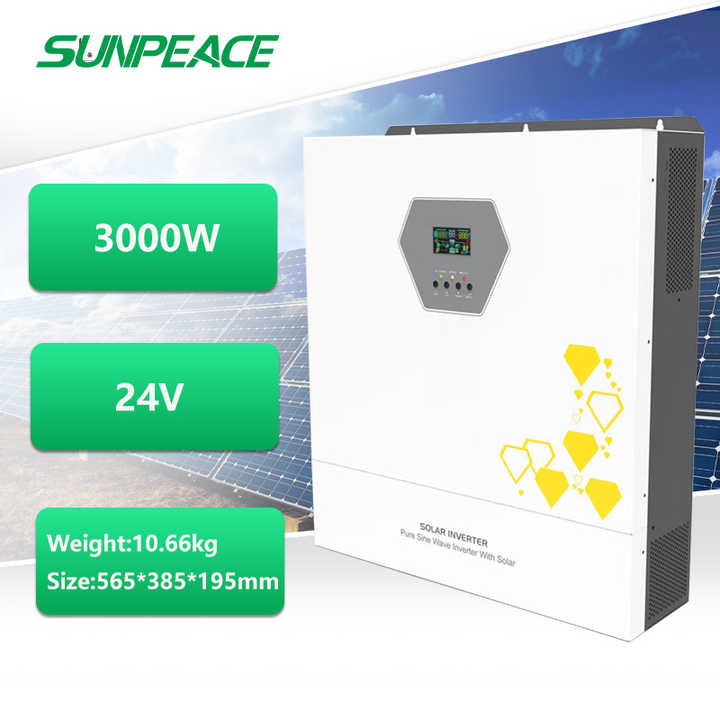GD Series 3kw 3000W Hybrid Solar Inverter 230V 48V DC AC with MPPT ...