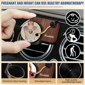 Diffuseur d'arômes pour voiture, nouveau modèle 2025, diffuseur d'arômes rétro en forme de tourne-disque, diffuseur d'arômes pour ventilation de voiture - Product Image 5