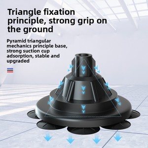 Ballon de vitesse d'entraînement de boxe pour usage domestique, pour adultes et enfants, sac de frappe sur pied, ballon de fuite rebondissant, entraînement de réaction - Product Image 3