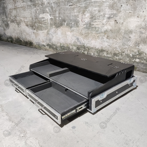 กล่องใส่เครื่องควบคุมดีเจ KKmark สำหรับคอนโซล <span class=keywords><strong>Allen</strong></span> and <span class=keywords><strong>Heath</strong></span> <span class=keywords><strong>SQ5</strong></span> SQ6 พร้อมช่องเก็บของด้านข้างและล้อ - Product Image 5