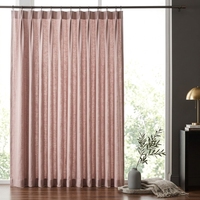 DaiRui – Rideaux Voilages en Poly Linen Effet Lin, Translucides, pour Salon – Fournisseur en Gros pour le Marché Français