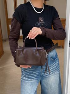 Hand Bags for Girls New Design Korean Style Genuine Leather Crossbody Bag for Daily Use Womens Leather <b>Handbag</b> Wholsale Products - Product Image 5