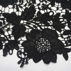 Poliestere 4cm di larghezza vari colori ricamo pizzo bordo pizzo per la decorazione del vestito - Product Image 3