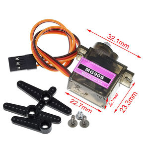 Mitoot เซอร์โว MG90S เกียร์โลหะระบบดิจิทัลขนาดเล็กสำหรับเฮลิคอปเตอร์ RC เครื่องบินเรือ <span class=keywords><strong>MG90</strong></span> Mg90s เซอร์โว - Product Image 4