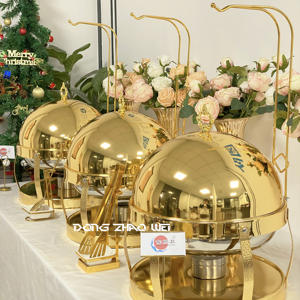 Equipo de Catering, Calentador de Alimentos, Juego de Buffet, Calentadores de Lujo de 4.5L para Catering, Plato de Buffet - Product Image 6