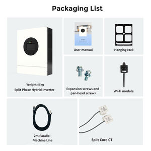 Solarasia 240V 5000W Pure Sinus Off-Grid Inverter Ons Standaard Split Fase Met Parallel Voor Thuis 60Hz Uitgangsfrequentie - Product Image 5