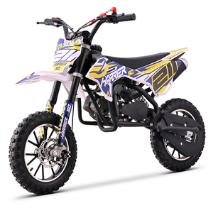 Motocyclettes 50cc à 2 temps certifiées CE, double silencieux, mini moto cross pour enfants, mini moto tout-terrain avec certification CE - Product Image 4