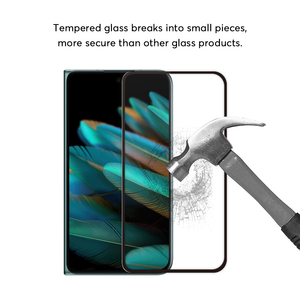 ฟิล์มกระจกนิรภัย9H ปกป้องหน้าจอ3D เต็มรูปแบบสำหรับ <span class=keywords><strong>OPPO</strong></span> ค้นหา N2พลิกโทรศัพท์ป้องกันหน้าจอ - Product Image 4