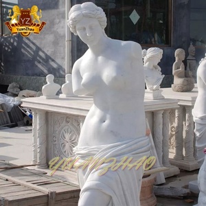 Decorazione esterna a grandezza naturale Sexy statua di marmo di venes nuda scultura donna nuda statua di marmo per la vendita - Product Image 2