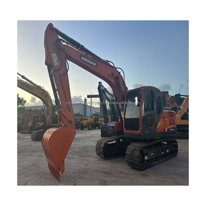 Excavadora de cadenas Doosan DX140 original, modelo 2023, 14 toneladas, motor, caja de cambios, bomba, origen Corea, ¡VENTA CALIENTE!, buen estado, cabina limpia - Product Image 5