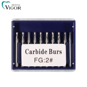10 cái/hộp nha khoa FG <span class=keywords><strong>Carbide</strong></span> <span class=keywords><strong>burs</strong></span> Kit cho Nha khoa đánh bóng công cụ - Product Image 4
