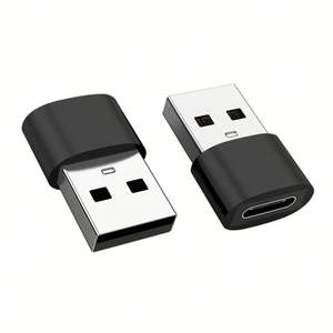 Adaptateur USB C vers USB avec écran numérique Convertisseur USB 3.2 Compatible avec les smartphones portables Claviers Souris et - Product Image 1