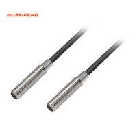 Capteur de proximité inductif compact cylindrique HuaYiFeng, filetage M4*0.5, diamètre extérieur de 4 mm, IP67, NPN PNP