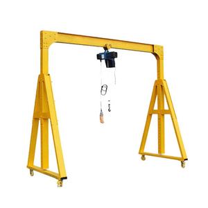 رافعة جسرية متنقلة 3 طن 5 طن من نوع اليورو ، رافعة جسرية صغيرة بإطار محمول للأماكن الداخلية والخارجية - Product Image 3