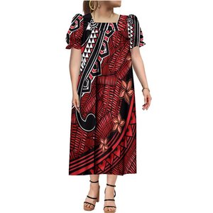 Nuevo arte <span class=keywords><strong>de</strong></span> la isla del Pacífico personalizado a pedido Muumuu diseño <span class=keywords><strong>vestidos</strong></span> <span class=keywords><strong>de</strong></span> mujer vestido <span class=keywords><strong>de</strong></span> fiesta <span class=keywords><strong>de</strong></span> alta calidad ropa <span class=keywords><strong>de</strong></span> salida <span class=keywords><strong>de</strong></span> fábrica - Product Image 3