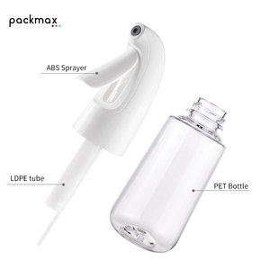 Refillable Recyclable 200ml 300ml Fine <b>Mist</b> Continuous Spray Eco-Friendly PET <b>Bottle</b> for Home Cleaning Salon & Hair Treatment - Product Image 1