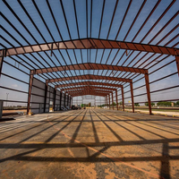 Almacén y Taller Prefabricados de Acero, Estructura de Acero para Granjas, Construcción Anticorrosiva, Protección Ambiental, Certificación CE