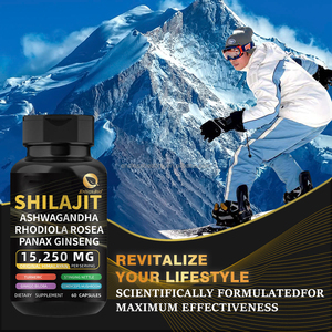 OEM shilajit cápsula resina Himalaya shilajit 85 minerales cerebro apoyo mejorar la fuerza masculina shilajit cápsulas de extracto de resina - Product Image 4
