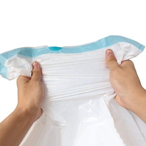36 Rollos de Bolsas de Basura de Material LDPE Reciclado, Bolsas de Basura Duraderas con Cordón de Seguridad para Recolección de Residuos - Product Image 6