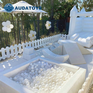 Vente en Gros Softplay <span class=keywords><strong>Piscine</strong></span> à Balles Aire de Jeux Extérieure pour Enfants, Ensemble Équipement de Jeu Doux Intérieur Blanc Économique pour Tout-Petits - Product Image 3