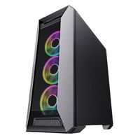 Boîtier de jeu PC E-ATX OEM/ODM d'usine avec apparence discrète et intérieur de luxe
