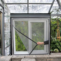 Moustiquaire enroulable en fibre de verre à mailles diamantées, design moderne, anti-mouches et insectes, en promotion