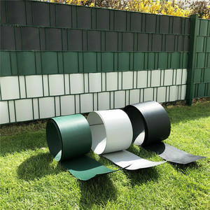 Bandes de protection en <span class=keywords><strong>PVC</strong></span> rigide de qualité supérieure, clôture en double treillis métallique, écran de protection <span class=keywords><strong>pour</strong></span> jardin - Product Image 1