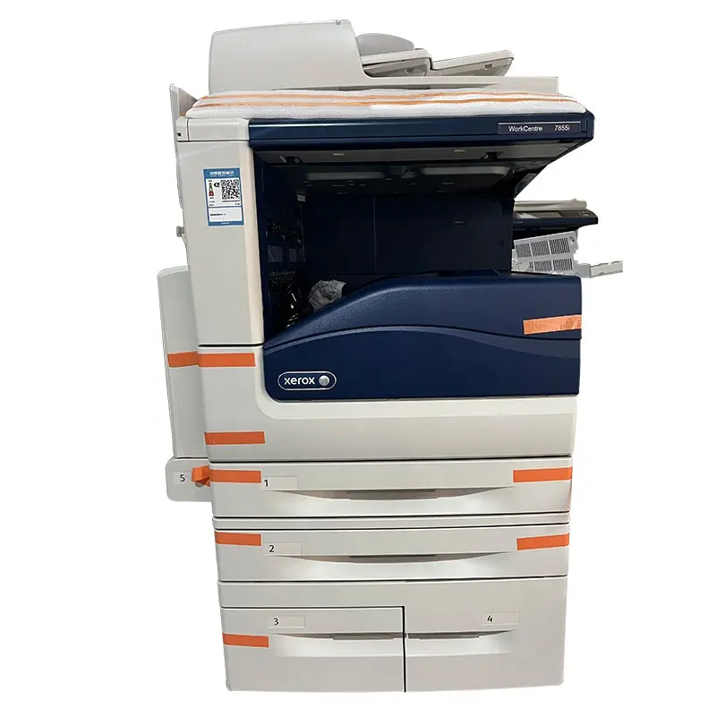 7835 7845 7855 Kantoorprinter Snel Afdrukken Kleuren Laser Fotokopieermachines Voor Xerox 55 Ppm