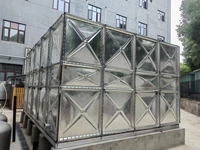 Réservoir d'eau intégré BDF de qualité alimentaire pour usage domestique, réservoir hybride modulaire à connexion par boulons pour zones à eau dure